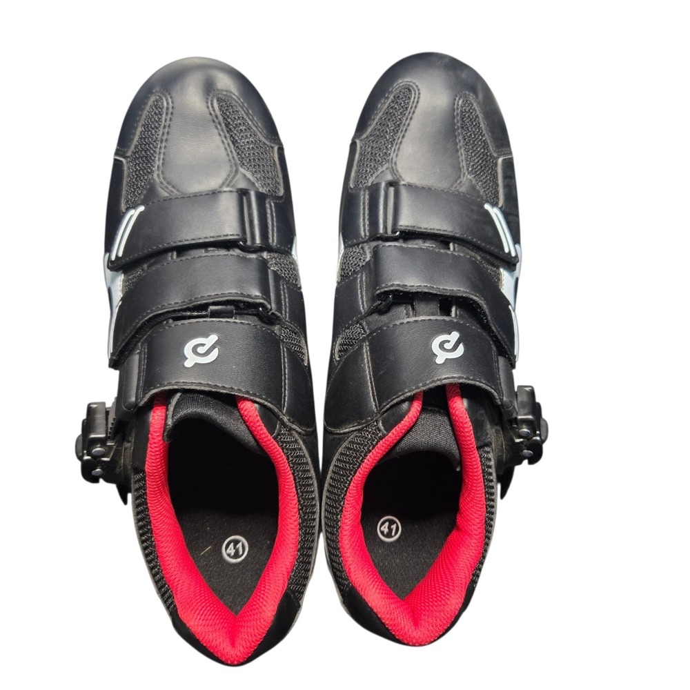 Peloton Cycling Bike Shoes With Cleats Black Size 41 EU PL-SH-B41